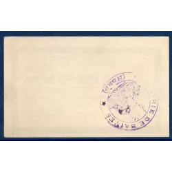 Bon ville Baives 25 centimes, Sup, 7.7.1915 Pirot 59-268 Billet