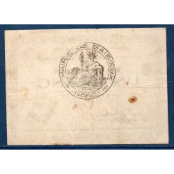Bon ville Baisieux 1 franc, TB, 5.4.1915 Pirot 59-257 Billet
