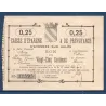 Bon Caisse d'épargne Avesnes-sur-Helpe 25 centimes, TTB, ND Pirot 59-233 Billet