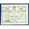 Bon Caisse d'épargne Avesnes-sur-Helpe 50 centimes, TTB-, ND Pirot 59-225 Billet