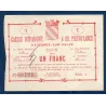 Bon Caisse d'épargne Avesnes-sur-Helpe 1 franc, TTB, ND Pirot 59-221 Billet