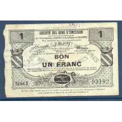 Bon Arrondissement Avesnes, TB, 5.3.1916 Pirot 59-203 Billet