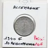 Allemagne 50 reichspfennig 1940 G, Sup KM 96 Svastika