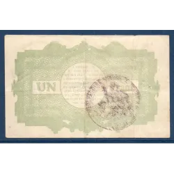 Bon municipal Anor 1 franc, TB, 9.11.1914 Pirot 59-83 Billet