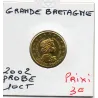 Grande Bretagne essai 10 centimes 2002 Spl Probe