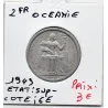 Océanie 2 Francs 1949 Sup-, Lec 21