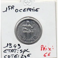 Océanie 1 Franc 1949 Spl, Lec.18