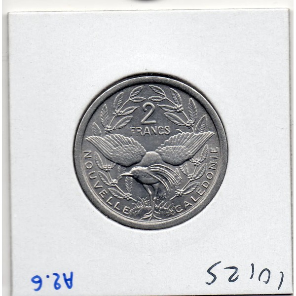 Nouvelle Calédonie 2 Francs 1971 Spl, Lec.56
