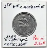 Nouvelle Calédonie 2 Francs 1983 Spl, Lec 63