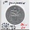 Polynésie Française 5 Francs 1994 Spl, Lec.63