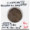 Douzain du Dauphiné (1575 Z Grenoble) TB+ Charles IX
