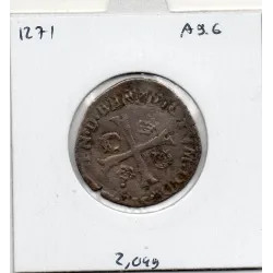 Douzain du Dauphiné (1575 Z Grenoble) TB+ Charles IX