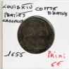 Jeton Louis XIV comte d'Artois, Parties Casuelles 1655 TB- Feuardent 6956
