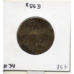 Jeton Louis XIV comte d'Artois, Parties Casuelles 1655 TB- Feuardent 6956