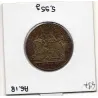 Jeton Sacre de Louis XV 1723 B+ Feuardent 7894
