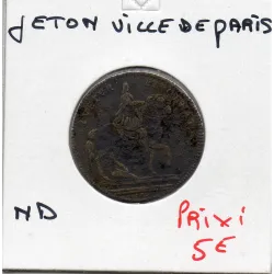 Jeton La ville de Paris ND TB- Feuardent 3427 TVETVR ET ORNAT