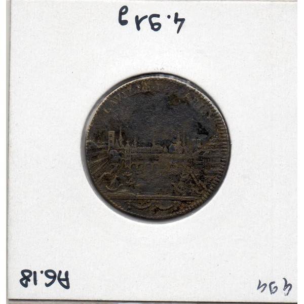 Jeton La ville de Paris ND TB- Feuardent 3427 TVETVR ET ORNAT