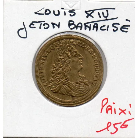 Jeton Louis XIV Nuremberg Banalisé ND Sup Feuardent 13000