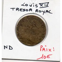 Jeton Louis XIV Trésor royal ND TB Feuardent 1967