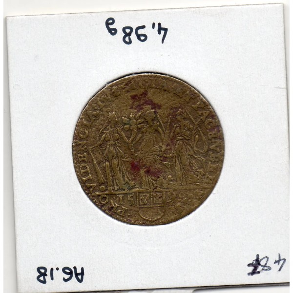 Jeton Dijon, Maire Jacques Laverne 1590 TB Bourgogne