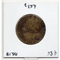 Jeton Marie Thérèse 1668 feuardent 13128