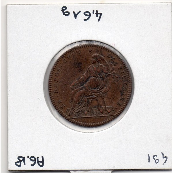 Jeton Louis XIV Paix de Ratisbonne ND TTB Feuardent 12727