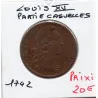 Jeton Louis XV Parties Casuelles Fatalis Sopor N1742 D Feuardent 2784