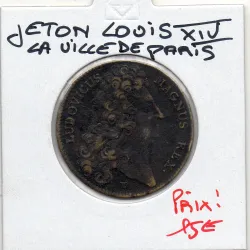 Jeton Louis XIV La ville de Paris ND Feuardent 3426
