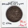 Jeton Archers de lyon 1700 Feuardent 10751