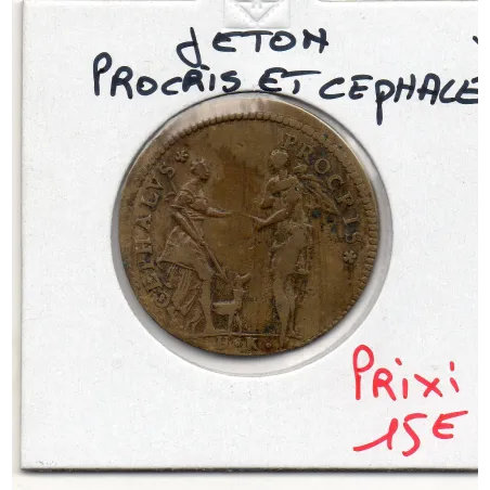 Jeton Procris et Céphale ND TB Feuardent 12208
