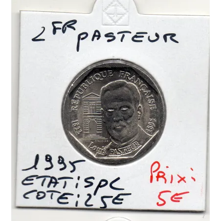 2 francs Pasteur Nickel 1995 FDC
