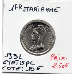1 franc Marianne 1992 Spl