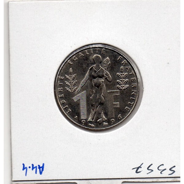 1 franc Rueff Nickel 1996 Spl