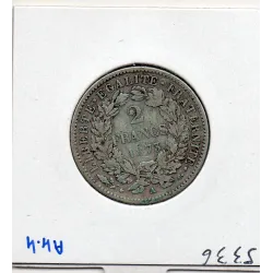 2 Francs Cérès 1873 A Paris TB+