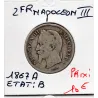 2 francs Napoléon III tête laurée 1867 A Paris B