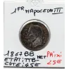 1 franc Napoléon III tête laurée 1867 BB Strasbourg TTB-