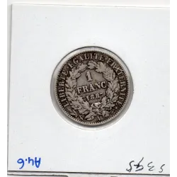 1 Franc Cérès 1887 TB