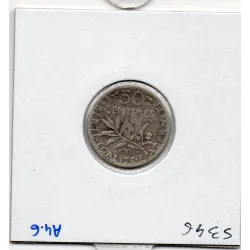50 centimes Semeuse Argent 1905 TB
