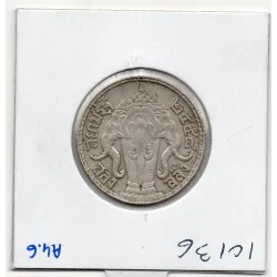 Thailande 2 Salung 1919 TTB+, KM.Y44b Rama VI