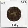 Jeton Artillerie de la porte de la meillerai1652 TB Feuardent 970