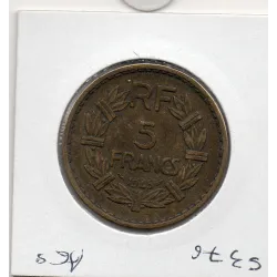 5 francs Lavrillier 1945 TTB
