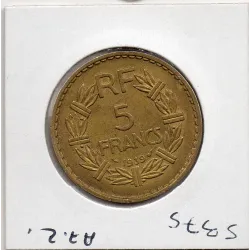 5 francs Lavrillier 1939 sup