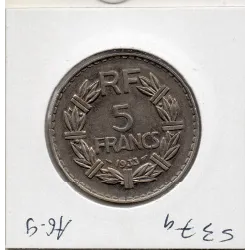 5 francs Lavrillier 1933 Sup+