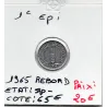 1 centime Epi 1963 avec rebord Sup-