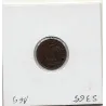 1 centime Napoléon III tête laurée 1862 K Bordeaux TTB+