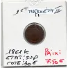 1 centime Napoléon III tête laurée 1861 K Bordeaux Sup-