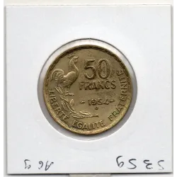 50 francs Coq Guiraud 1954 B Beaumont TTB