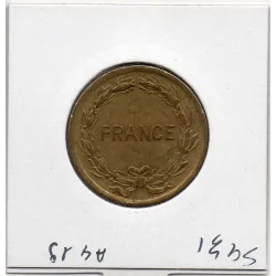 2 francs Philadelphie France Libre 1944 TTB+