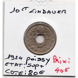 10 centimes Lindauer 1924 Poissy Sup+