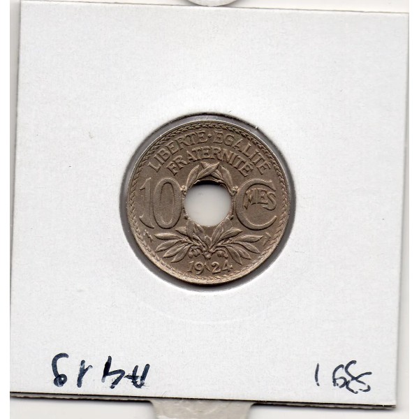 10 centimes Lindauer 1924 Poissy Sup+